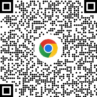 QR kód na stiahnutie prehliadača Chrome v mobilných zariadeniach