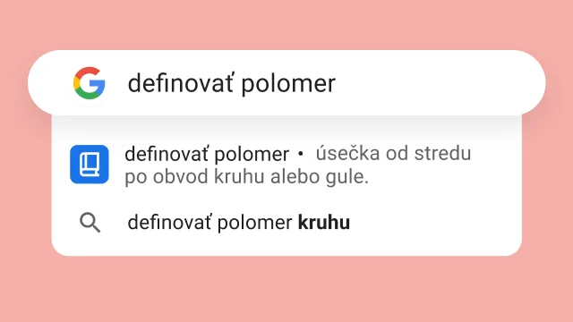 Po zadaní vyhľadávania „what does wherefore mean“ (čo znamená výraz prečo) sa zobrazí výsledok „for what reason“ (z akého dôvodu)